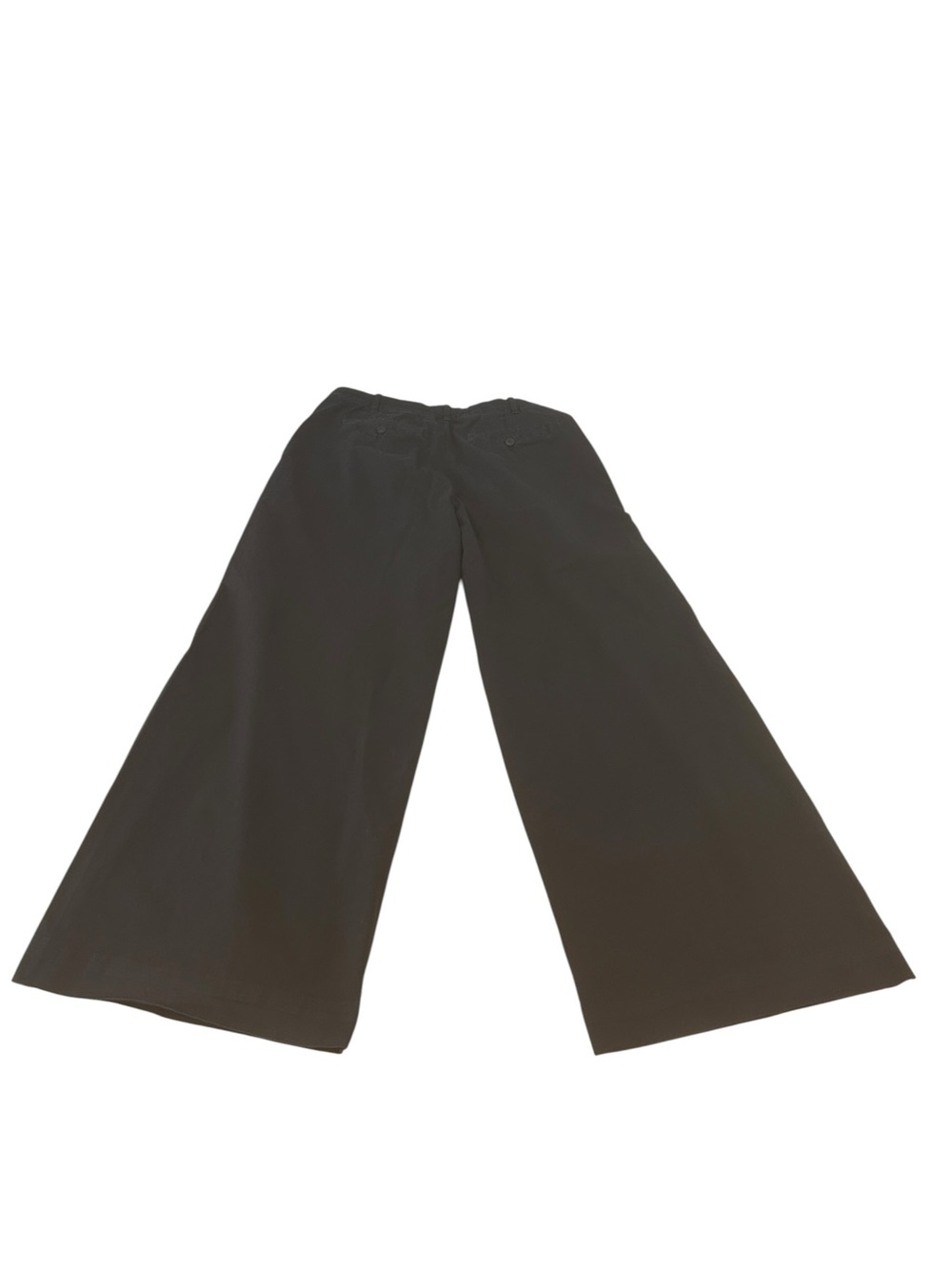 Everlane Womens 6 Organic Cotton Wide Leg Pants Black Minimalist baggy - Picture 4 of 14